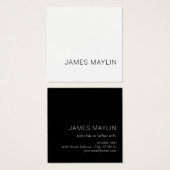 Einfach minimalistischer bearbeitbarer Name oder a (Vorne & Hinten)