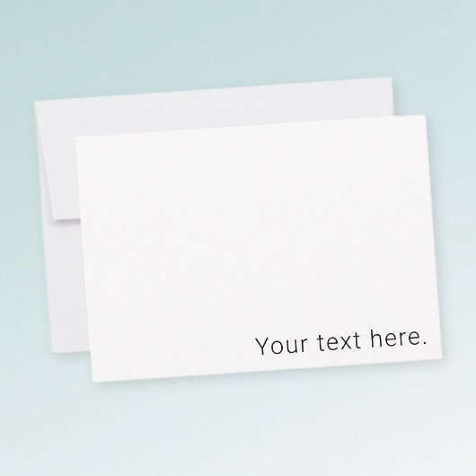 Einfach minimalistischer bearbeitbarer Name oder a Dankeskarte