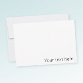 Einfach minimalistischer bearbeitbarer Name oder a Dankeskarte