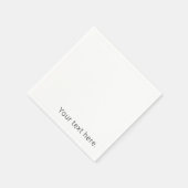 Einfach minimalistischer bearbeitbarer Name oder a Serviette (Ecke)