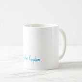 Einfach minimalistischer professioneller lässiger  kaffeetasse (VorderseiteRechts)