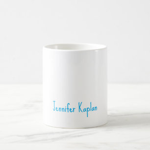 Einfach minimalistischer professioneller lässiger  kaffeetasse