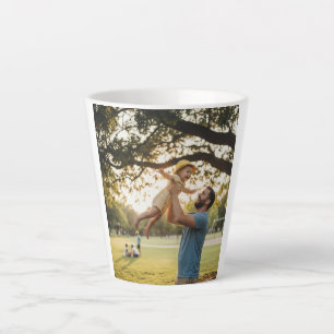 Einfach minimalistisches elegantes Dankeschön eleg Milchtasse