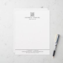 Einfach Minimalistisches Logo und Text