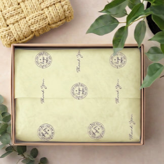 Einfach minimalistisches Modernes Creme-Farbdesign Seidenpapier