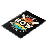 Einfach mit dem Funny Rowing Crew Team loslegen Notizblock (Linke Seite)