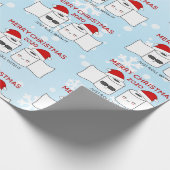 Einfach mit dem Toilettenpapier rollen Geschenkpapier (Ecke)