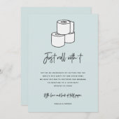 Einfach mit der Aufschiebungsankündigung rollen Menükarte (Vorne/Hinten)