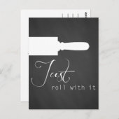 Einfach mit der Postkarte abrollen (Vorne/Hinten)