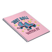 Einfach mit ihm rollen notizblock (Rechte Seite)