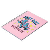 Einfach mit ihm rollen notizblock (Linke Seite)