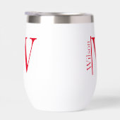 Einfach Mit Monogramm Name Personalisiert (Rechts)