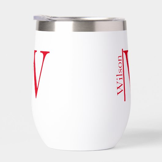 Einfach Mit Monogramm Name Personalisiert (Rechts)