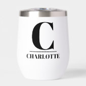 Einfach Mit Monogramm Name Personalisiert (Vorderseite)