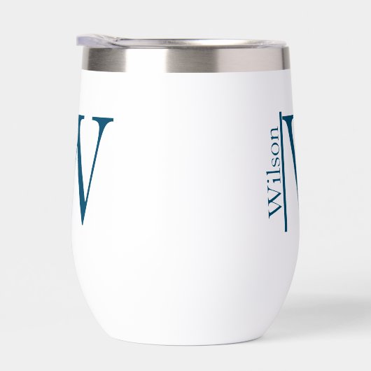 Einfach Mit Monogramm Name Personalisiert (Rechts)