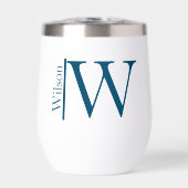 Einfach Mit Monogramm Name Personalisiert (Vorderseite)