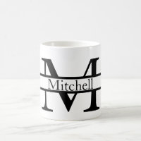 Einfach Mit Monogramm Name Personalisiert