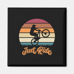 Einfach mitfahren Mtb Mountainbike-Geschenke für M Magnet