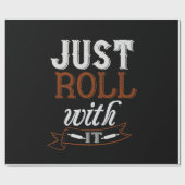 Einfach mitrollen geschenkpapier (Flach)