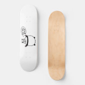 Einfach mitrollen - Happy Panda Skateboard (Vorderseite)