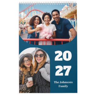 Einfach Modern Benutzerdefiniert 26 Fotos Familie Kalender