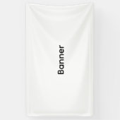 Einfach Modern Benutzerdefiniert Banner (Vertikal)