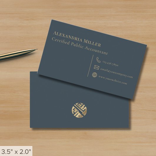 Einfach modern Beruflich Visitenkarte