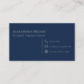 Einfach modern Beruflich Visitenkarte (Vorderseite)