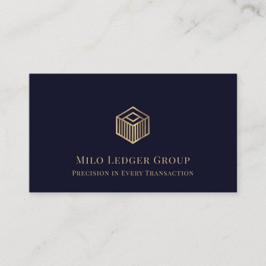 Einfach modern Beruflich Visitenkarte (Vorderseite)