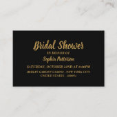 Einfach & modern, Brautparty Ticket Einladung (Vorderseite)