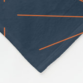 Einfach, modern, cool, trendig abstrakt fleecedecke (Ecke)