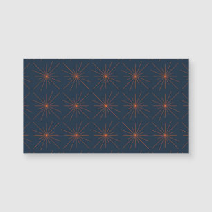 Einfach, modern, cool, trendig abstrakt magnetkarte