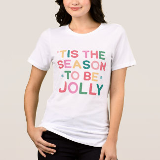 Einfach Modern Die Zeit ist gekommen, um fröhlich  Tri-Blend Shirt