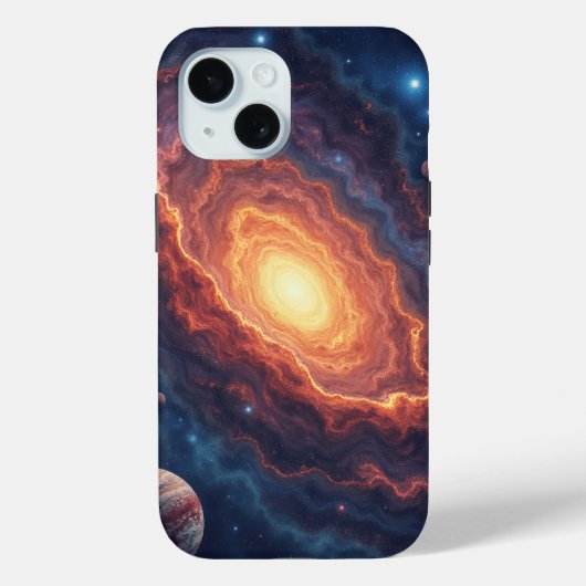 Einfach modern : Galaxy Space Rock Cool Case-Mate iPhone Hülle (Rückseite)