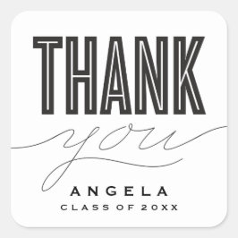 EINFACH MODERN GESTALTET, DANN DANN, DASS DU EINEN QUADRATISCHER AUFKLEBER