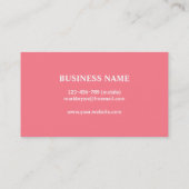 Einfach, modern, Kamera, Wedding Fotograf Visitenkarte (Rückseite)