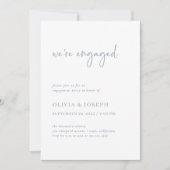 Einfach modern Minimalistisch | FOTO Einladung (Vorderseite)