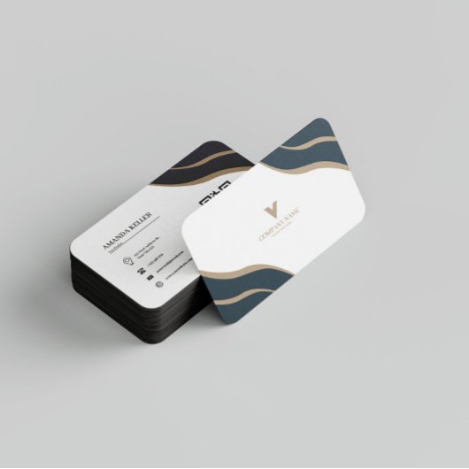 Einfach modern Minimalistisch Visitenkarte