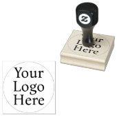 Einfach Modern Mit Firmenlogo Gummistempel (Stempel)
