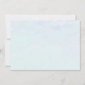 Einfach modern Rustikal I do GRILLEN Script Dusty  Einladung (Rückseite)