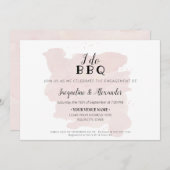 Einfach modern Rustikal I do GRILLEN Script Waterc Einladung (Vorne/Hinten)