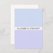 Einfach, modern und Beruflich Mitteilungskarte (Vorne/Hinten)