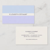 Einfach, modern und Beruflich Visitenkarte (Vorne/Hinten)