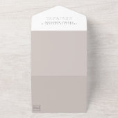 Einfach, modern und einladend all in one einladung (Außenbereich)