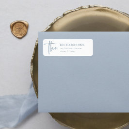 Einfach, modern und Minimalistisch, blau und weiß