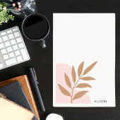 Einfach, modern und minimalistisch pink & weiß post-it klebezettel