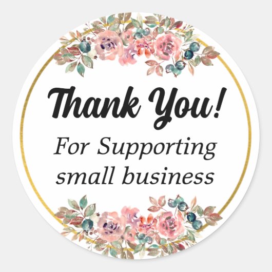 Einfach modern und Minimalistisch Runder Aufkleber (Vorderseite)