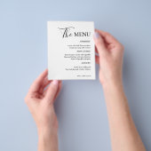 Einfach modern und Minimalistisch | White Wedding Flyer (Gruppe)