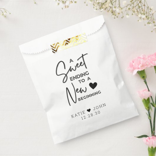 Einfach modern und süß - ein neuer Anfang Geschenktütchen (Versiegelt)