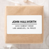 Einfach, modern weiß und schwarz (Insitu)